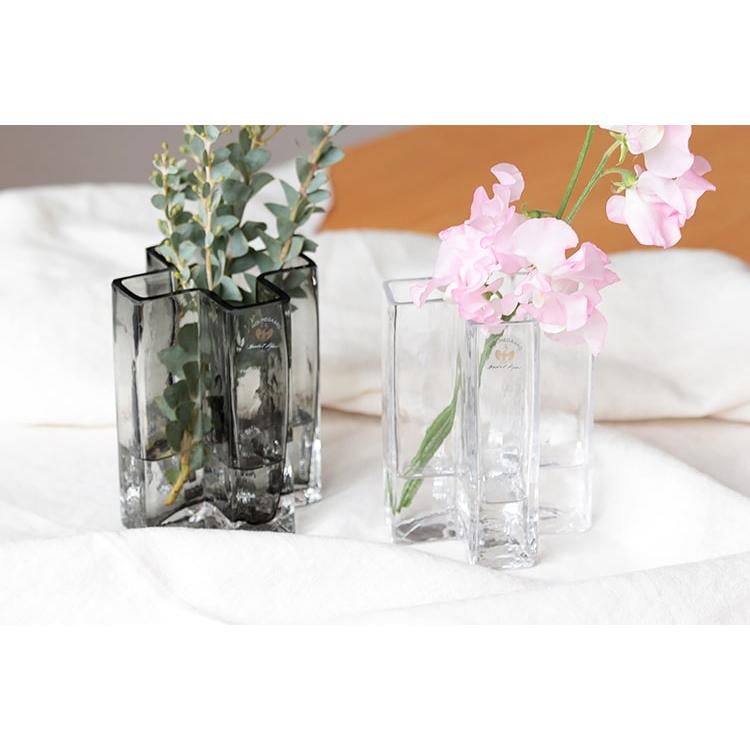 クロスベース 12cm HOLMEGAARD ホルムガード フラワーベース 花器 花瓶