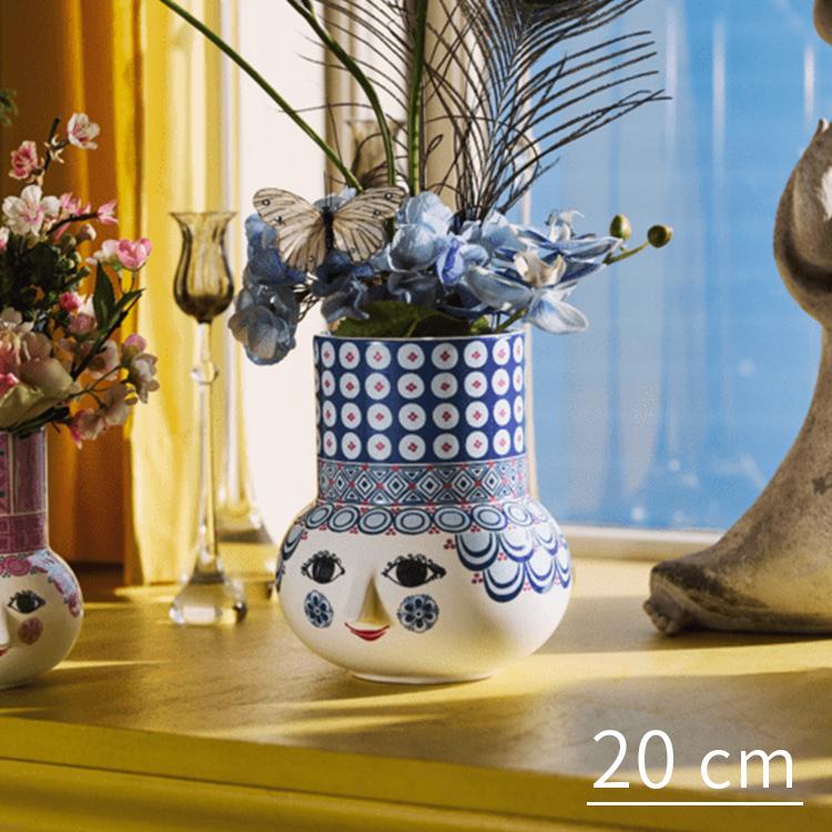 新品 BJORN WINBLAD フラワーポット インテリア 花瓶 北欧 ブルー