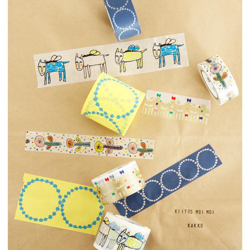 ミナペルホネン mina perhonen mt × crown gold 27mm マスキングテープ