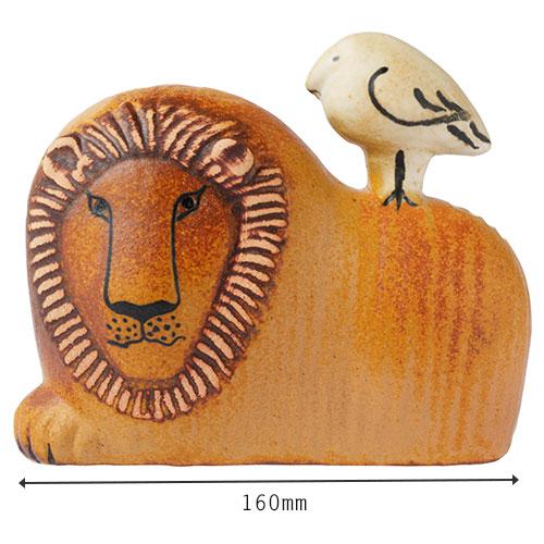 Lisa Larson リサラーソン LisaLarson LION WITH BIRD ライオン Lisa Larson リサラーソン LisaLarson LION WITH BIRD ライオン