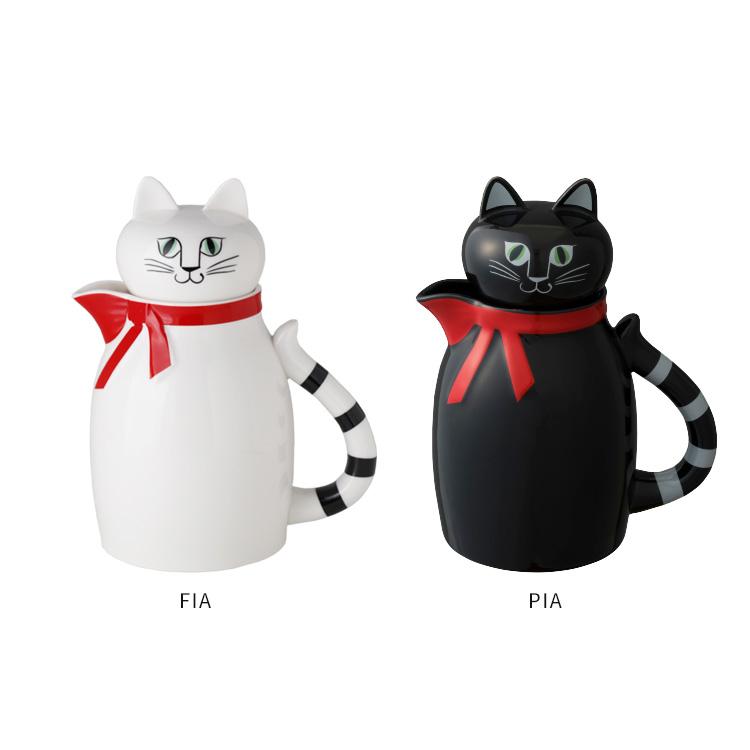 Lisa Larson（リサラーソン） Cat ティーポット FIA LisaLarson ケトル