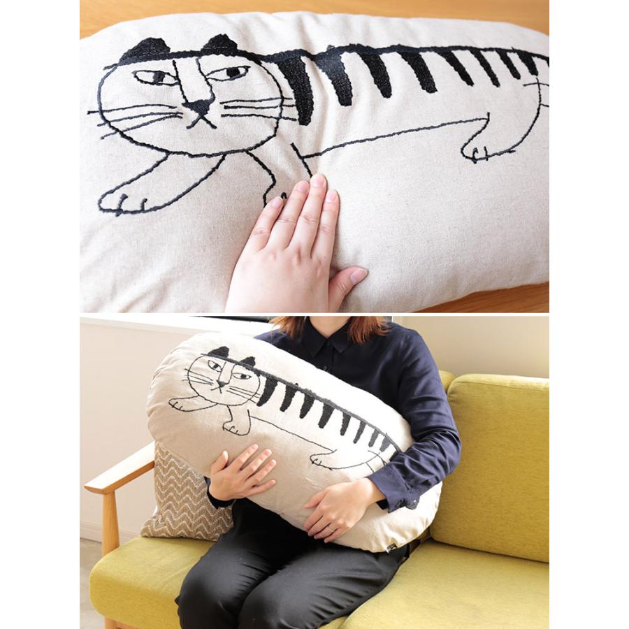 Lisa Larson（リサラーソン） リネンクッション クッション 丸 抱き枕