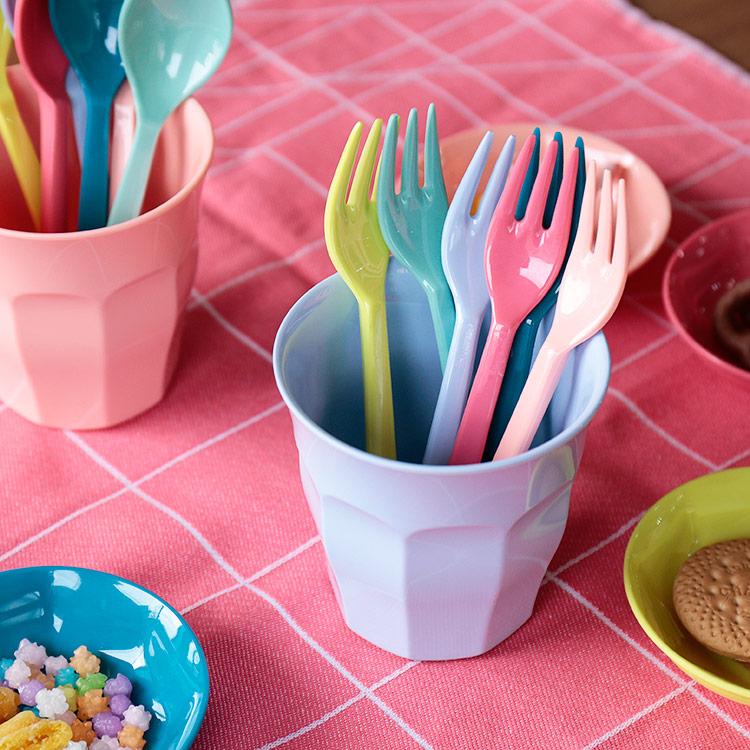 ケーキフォーク 6本セット フォーク メラミン 食器 カトラリー フォーク セット 子供 子ども キッズ ベビー 北欧 おしゃれ かわいい カラフル パーティ Rice C99mesfo6s 楽しいインテリア北欧雑貨店 Kakko 通販 Yahoo ショッピング