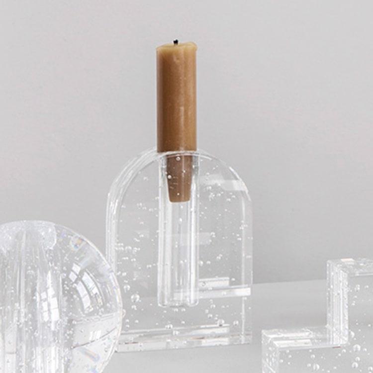 ferm LIVING フラワーベース バブルグラス 花瓶 キャンドルホルダー ferm LIVING フラワーベース バブルグラス 花瓶 キャンドル