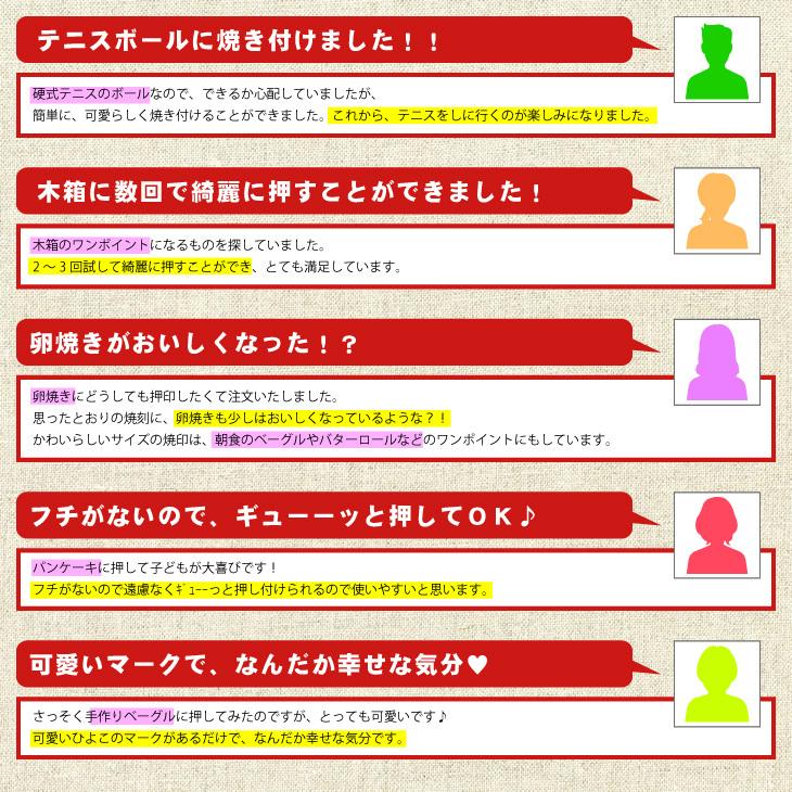 焼印 焼き印 焼印2つと電気コテ（150W)1つのセット : 焼印 ネーム