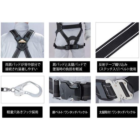 トーヨー TOYO 墜落制止用器具 フルハーネス型 ダブルランヤード トーヨー TOYO 墜落制止用器具 フルハーネス型 ダブルランヤード