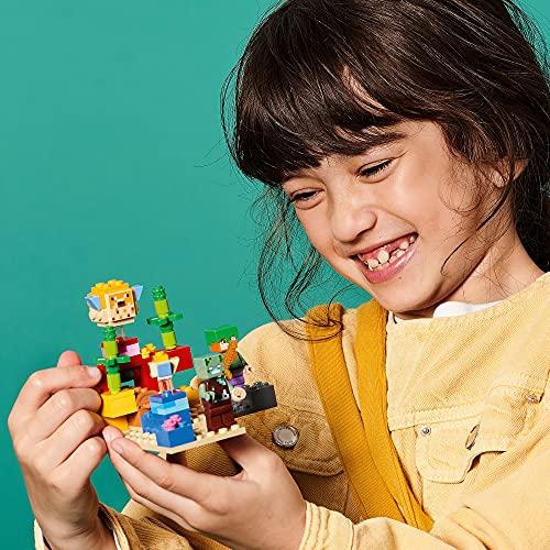 レゴ LEGO マインクラフト サンゴ礁 21164 レゴブロック おもちゃ レゴマインクラフト マイクラ ミニフィグ セット｜kakon｜06