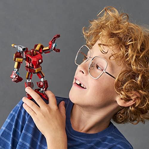 レゴ LEGO スーパー・ヒーローズ アイアンマン・メカスーツ 76140 レゴブロック アイアンマン ロボット おもちゃ スーパーヒーロー｜kakon｜06