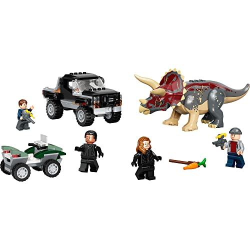 LEGO（レゴ） ジュラシック・ワールド トリケラトプスのトラック襲撃