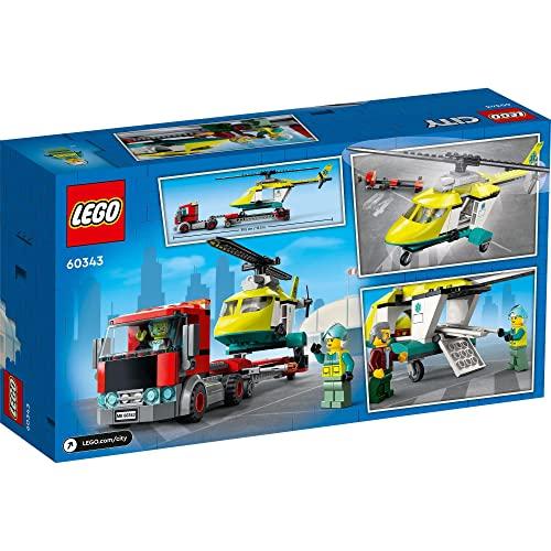 LEGO（レゴ） シティ レスキューヘリコプター輸送トラック 60343