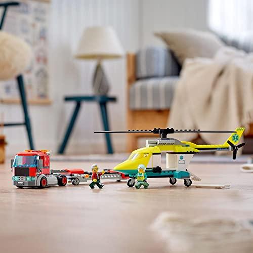 LEGO（レゴ） シティ レスキューヘリコプター輸送トラック 60343