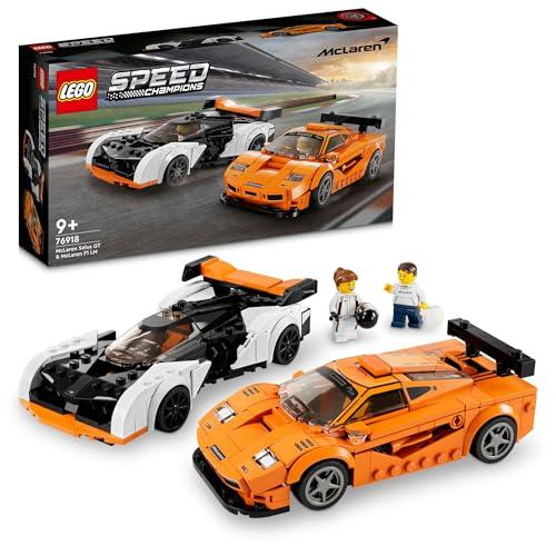 LEGO レゴ スピードチャンピオン マクラーレン Solus GT & F1 LM 76918 