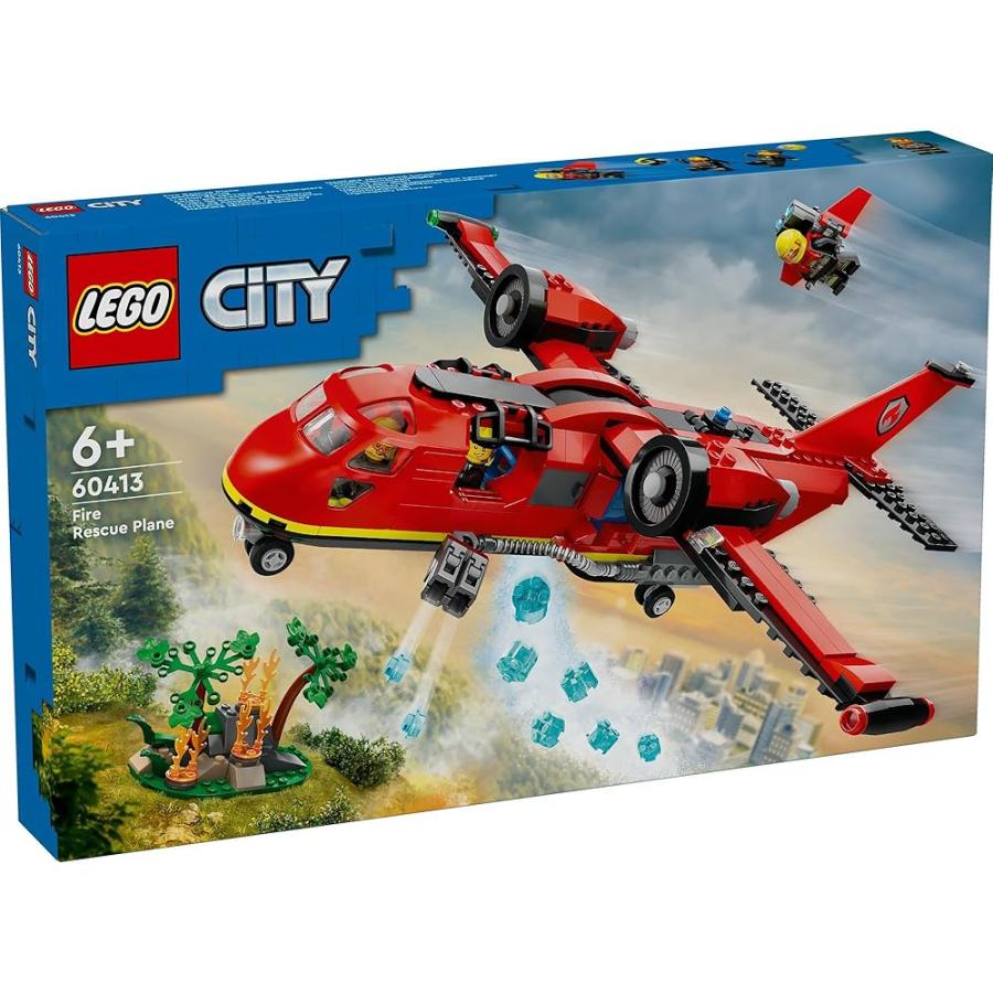 LEGO（レゴ） シティ 消防レスキュー飛行機 60413 おもちゃ レゴ
