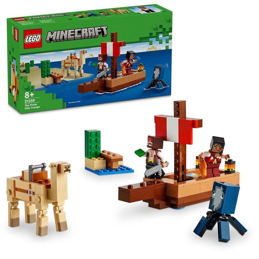 LEGO（レゴ） マインクラフト 海賊船の旅 21259 おもちゃ レゴブロック