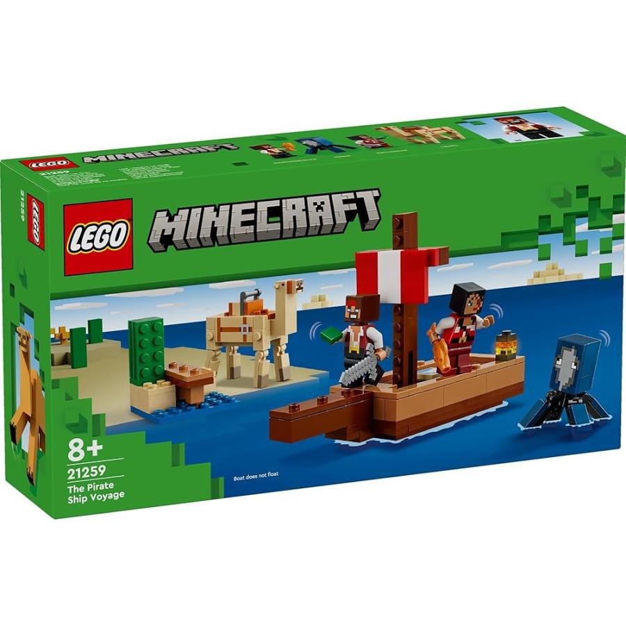 LEGO（レゴ） マインクラフト 海賊船の旅 21259 おもちゃ レゴブロック