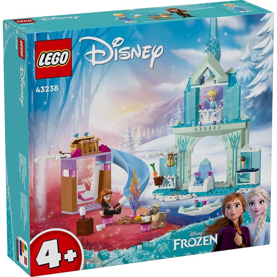 その他 3s LEGO（レゴ） ディズニープリンセス エルサの氷のおしろ 43238