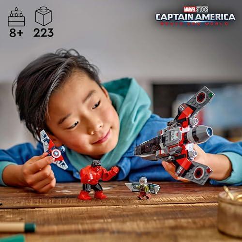 LEGO MARVEL レゴ マーベル キャプテン・アメリカとレッド・ハルクの
