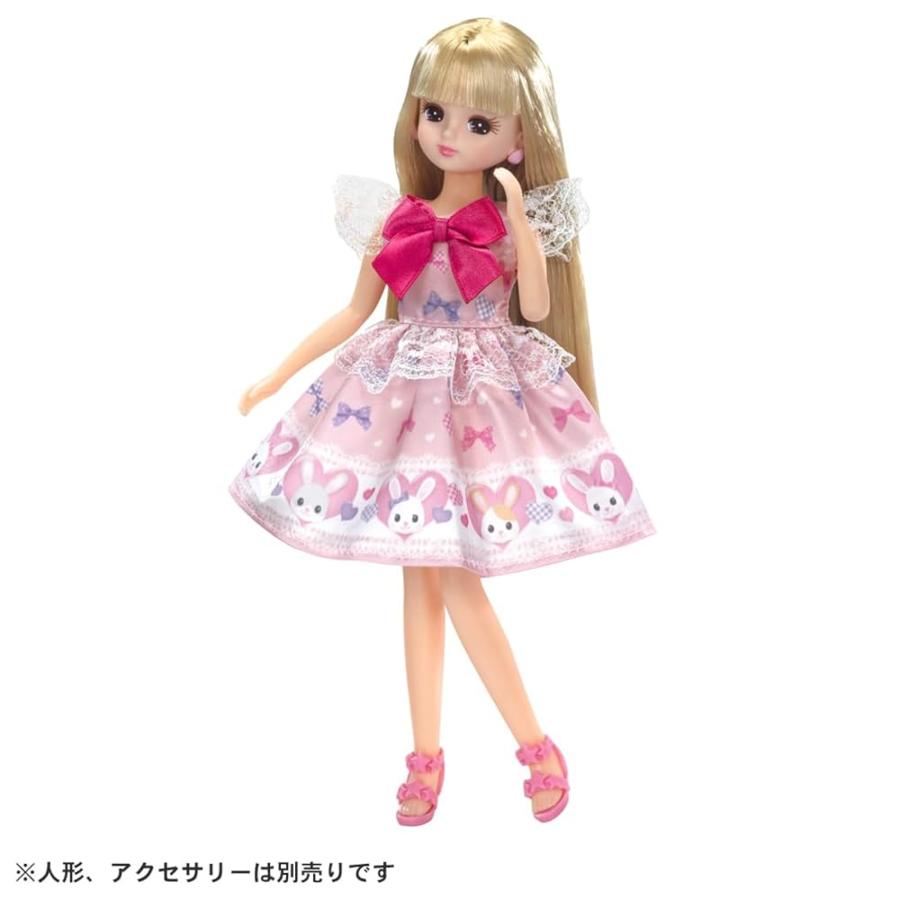 リカちゃん タカラトミー リカちゃんドレス LW-01 おリボンうさちゃん