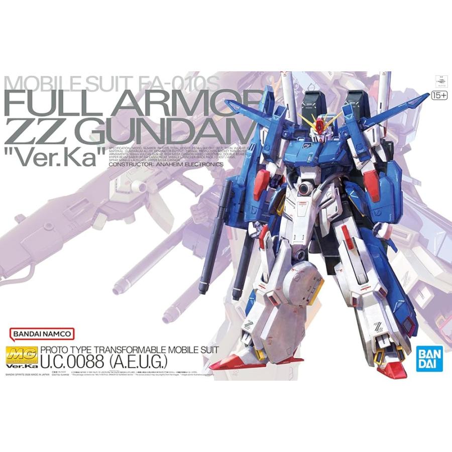 BANDAI（バンダイ） バンダイスピリッツ MG 機動戦士ガンダムZZ フル