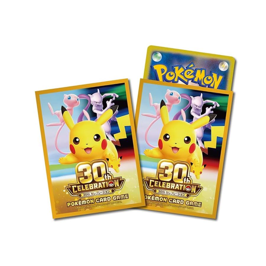 ポケモンカードゲーム デッキシールド プレミアム・グロス 30th
