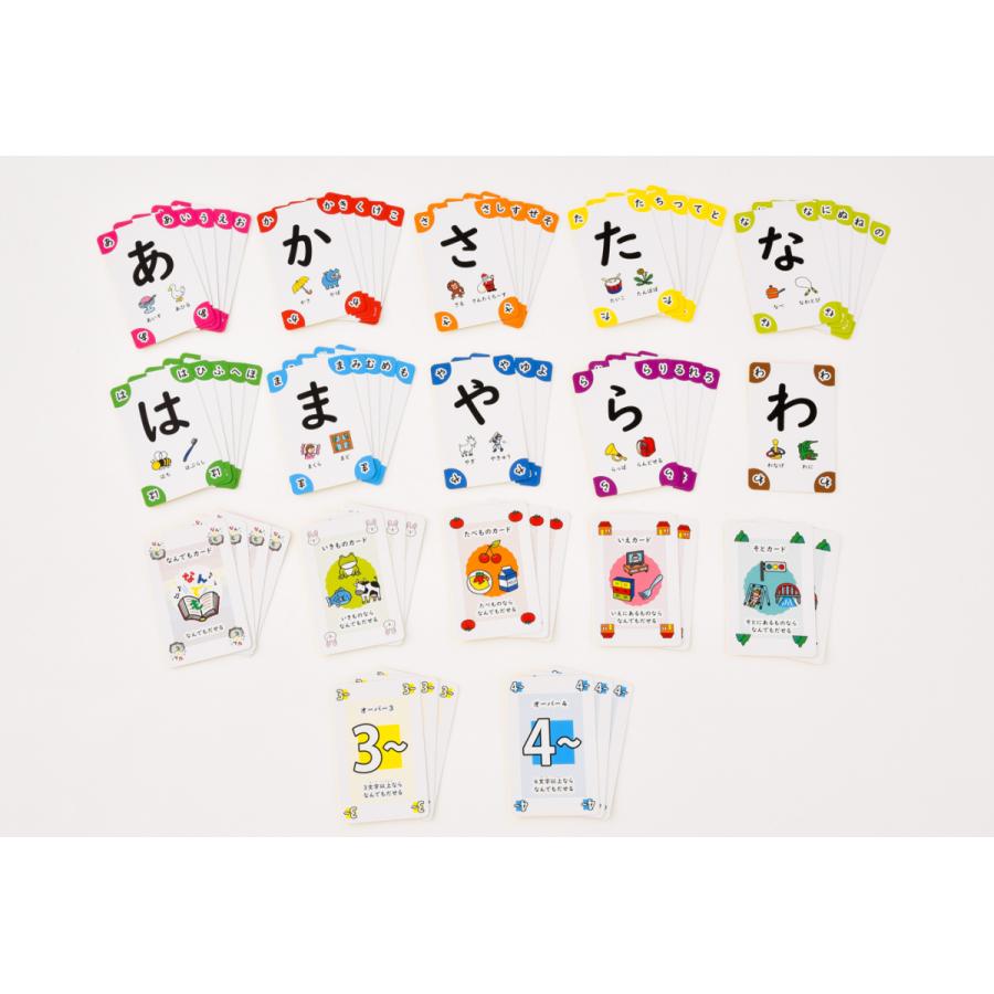 しりとりカードゲーム ワードバスケット ジュニア カードゲーム 子供 おもちゃ 安い 激安 プチプラ 高品質 言葉遊び みんなで遊べるゲーム 4歳 家族で遊べるゲーム