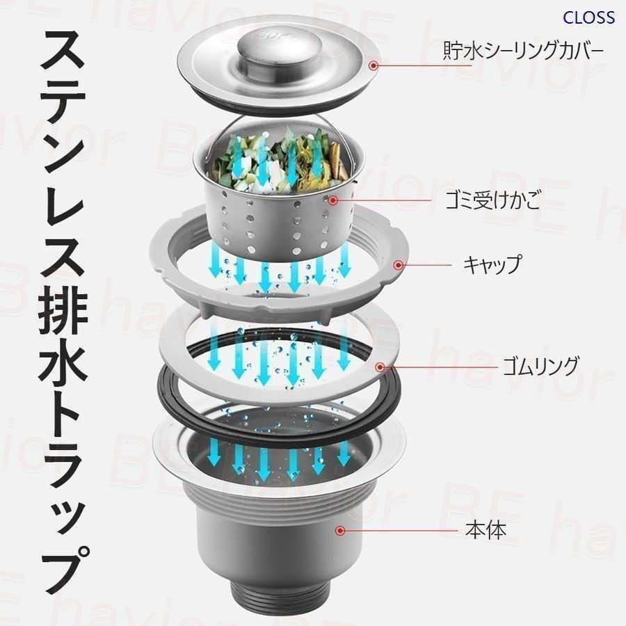 流し台 シンク 簡易式 ステンレス製 キッチン 一槽シンク ゴミ 流し台 シンク 簡易式 ステンレス製 キッチン 一槽シンク ゴミ
