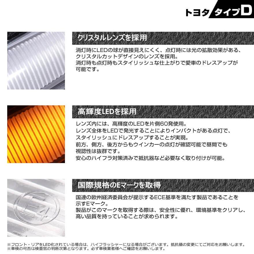 ヴォクシー LED ウインカーミラー レンズ 80系 ポジションランプ ヴォクシー LED ウインカーミラー レンズ 80系 ポジションランプ