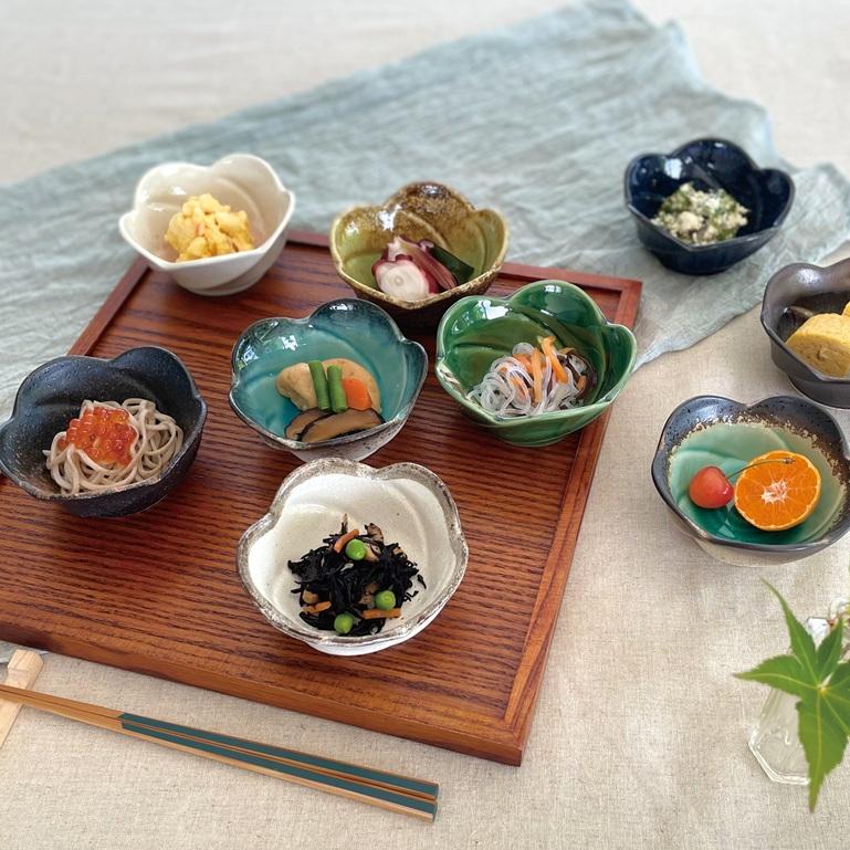 鉢【梅型3.0鉢】小鉢 おしゃれ 食器 陶器 和食器 日本製 美濃焼 洋風