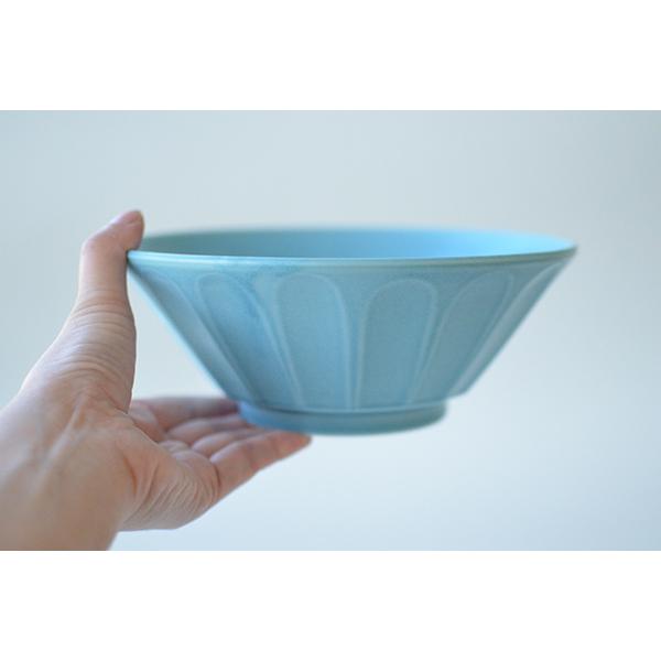 ラーメン どんぶり 【ターコイズブルー麺鉢2個セット】 おしゃれ 北欧