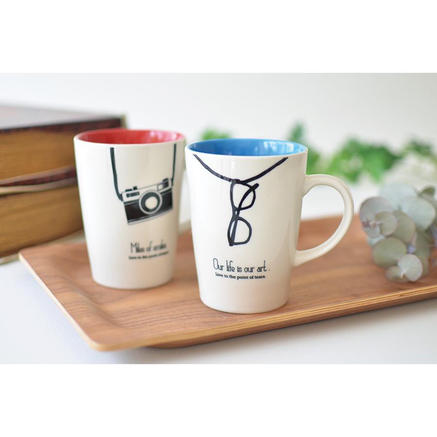 マグカップ【アートマグ】 おしゃれ 陶器 かわいい シンプル 