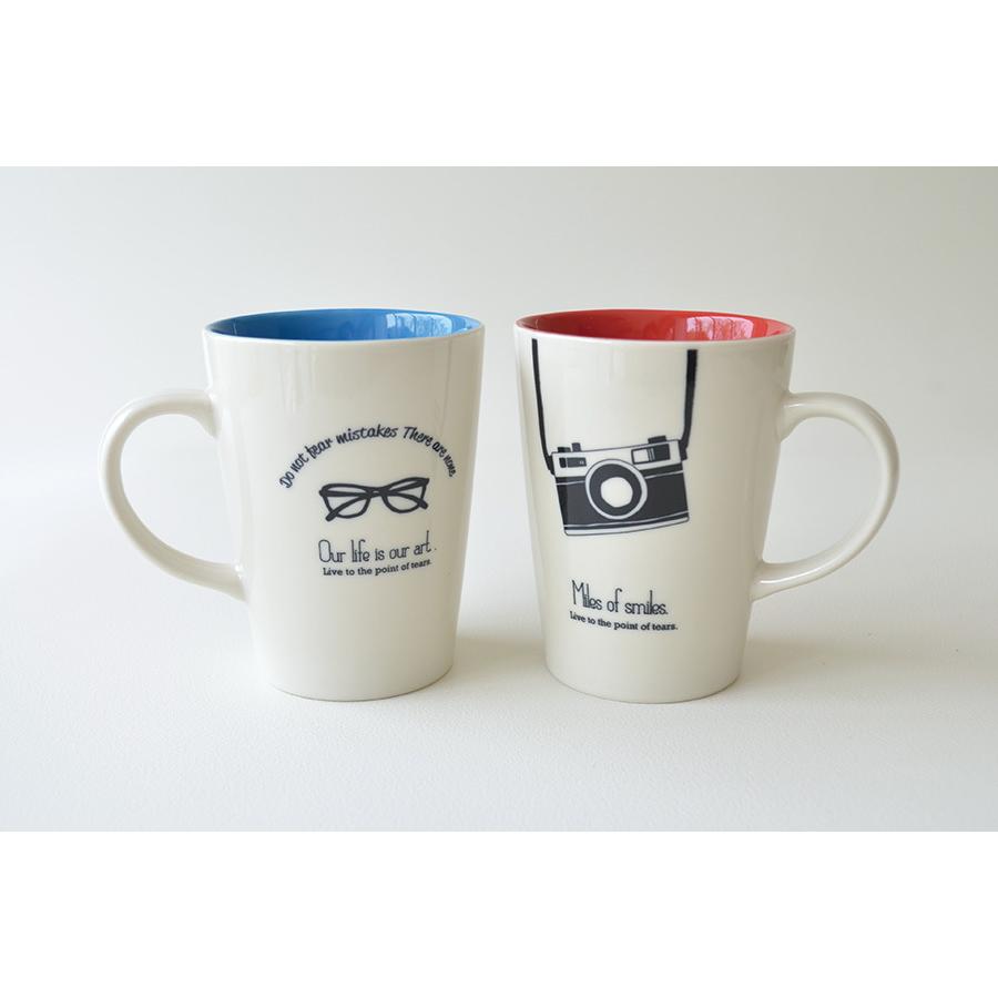 マグカップ【アートマグ】 おしゃれ 陶器 かわいい シンプル 