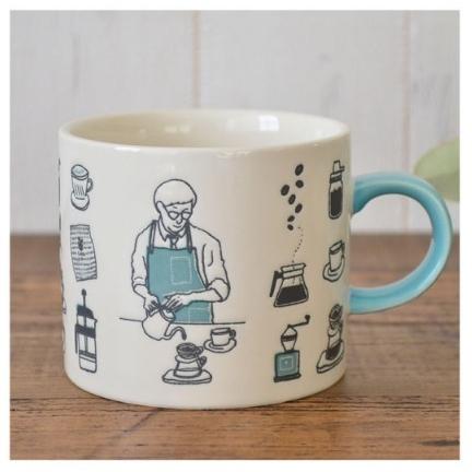 マグカップ バリスタマグ おしゃれ 大きい 330ml 北欧 かっこいい 大容 かわいい 美濃焼 レンジ対応 食洗機対応 ギフト プレゼント 贈り物 Kakuni M Barisuta Kakuni 通販 Yahoo ショッピング