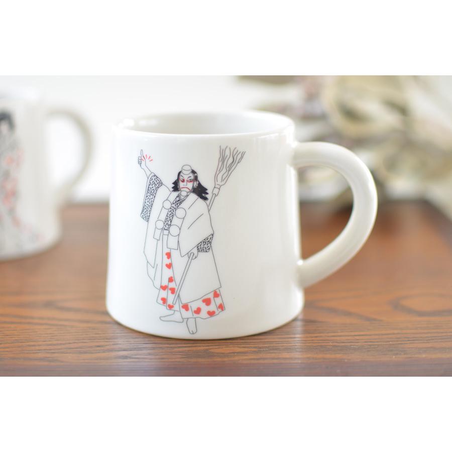 マグカップ オシャレ 【歌舞伎マグ】 伝統 おもしろい ギフト