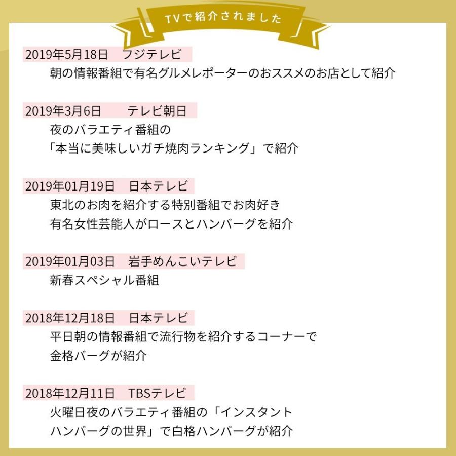 ハンバーグ 温めるだけ 冷凍 送料無料 格之進 ヤケテル金格ハンバーグ 10個セット 国産牛 白金豚_6