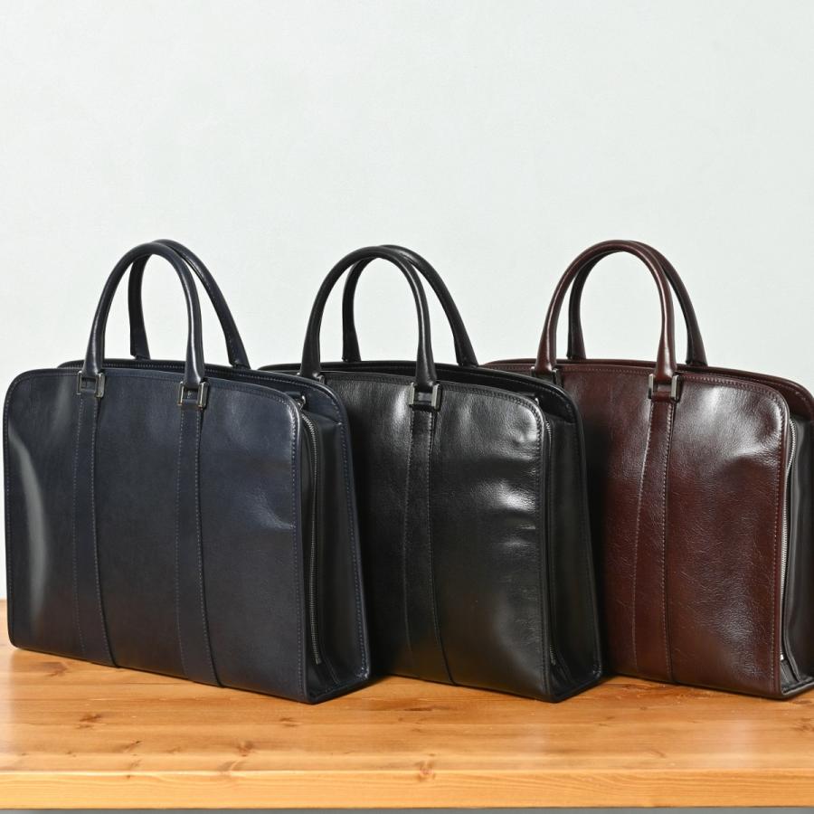 牛革製 ビジネスバッグ ブリーフケース 本革 レザー ギフト メンズ レディース A4 ショルダー 2way おしゃれ 軽量 通勤 出張 13インチPC WB101 |  | 18