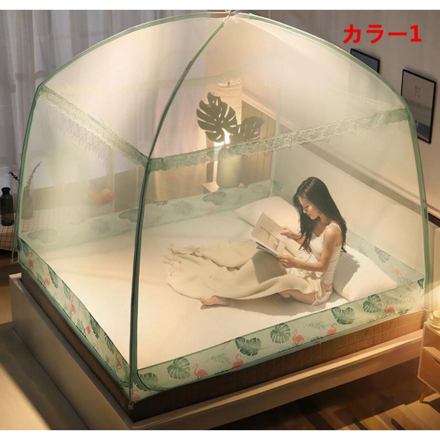 8664円 大人気新品 蚊帳 かや カーテン おしゃれ 蚊屋 ベッド用 布団用 家族用 赤ちゃん用 蚊対策 安眠 ダブル クイーンサイズ お姫様風蚊帳 D108