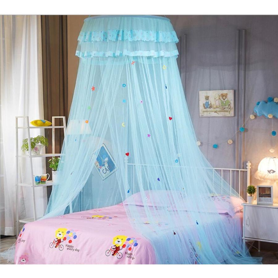 激安大特価 蚊帳 かや D112 お姫様風蚊帳 クイーンサイズ ダブル 安眠 蚊対策 赤ちゃん用 家族用 布団用 ベッド用 蚊屋 おしゃれ カーテン 蚊帳 カラー カラー3 Proksi Si