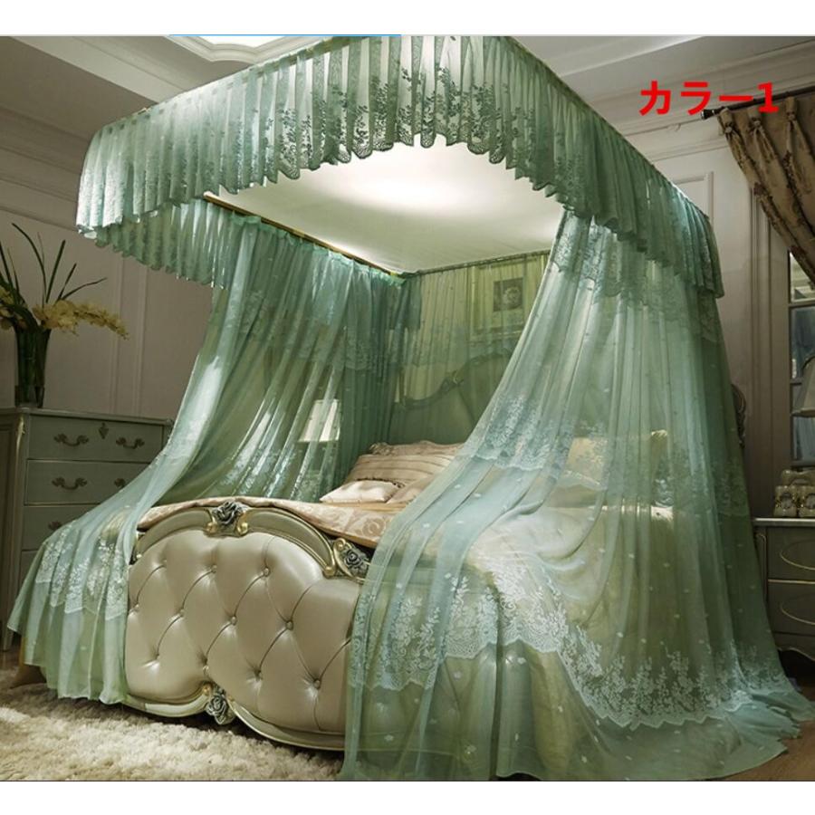 蚊帳 かや カーテン おしゃれ 蚊屋 ベッド用 布団用 家族用 赤ちゃん用 蚊対策 安眠 ダブル クイーンサイズ お姫様風蚊帳 D143 Ds2d143 格調美品 通販 Yahoo ショッピング