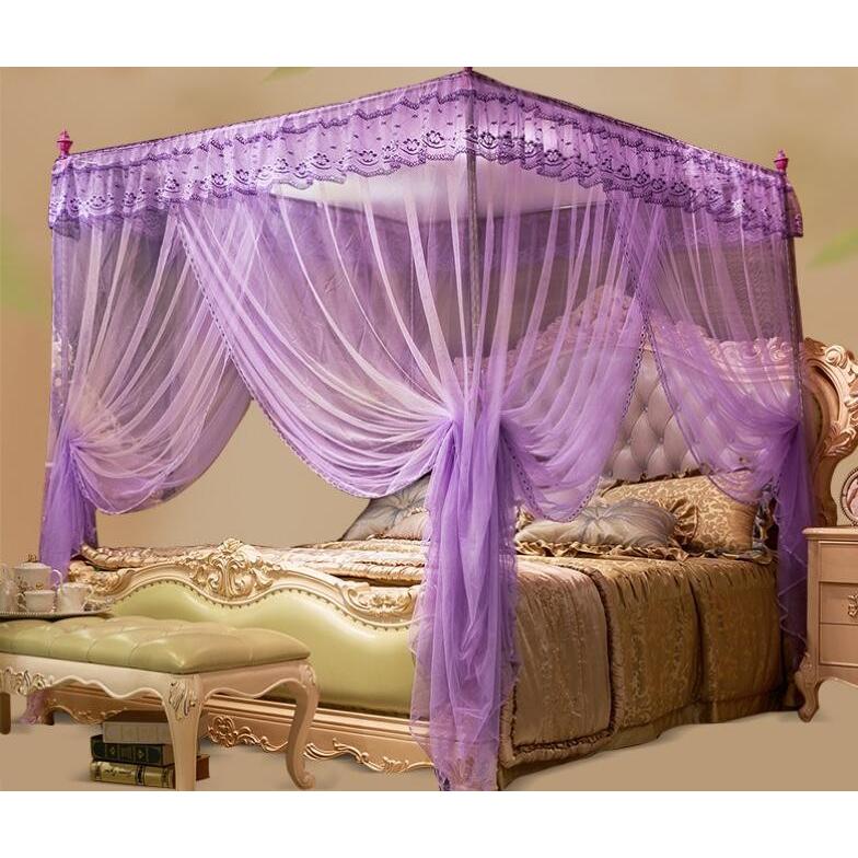 送料無料 蚊帳 かや カーテン おしゃれ 蚊屋 ベッド用 布団用 家族用 赤ちゃん用 蚊対策 安眠 ダブル クイーンサイズ お姫様風蚊帳 D284 安心の定価販売 Atempletonphoto Com