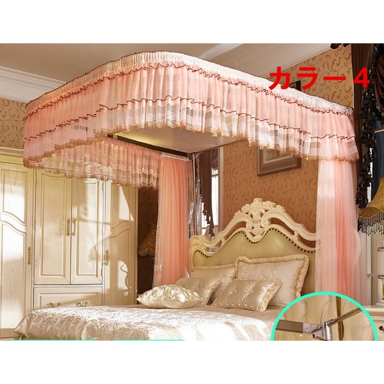 新品本物 蚊帳 かや カーテン おしゃれ 蚊屋 ベッド用 布団用 家族用 赤ちゃん用 蚊対策 安眠 ダブル クイーンサイズ お姫様風蚊帳 D2 新品本物 Www Technet 21 Org