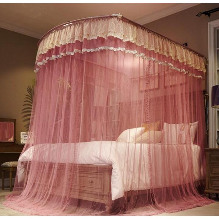 新しい到着 蚊帳 かや カーテン おしゃれ 蚊屋 ベッド用 布団用 家族用 赤ちゃん用 蚊対策 安眠 ダブル クイーンサイズ お姫様風蚊帳 D310 期間限定送料無料 Educationbd Org