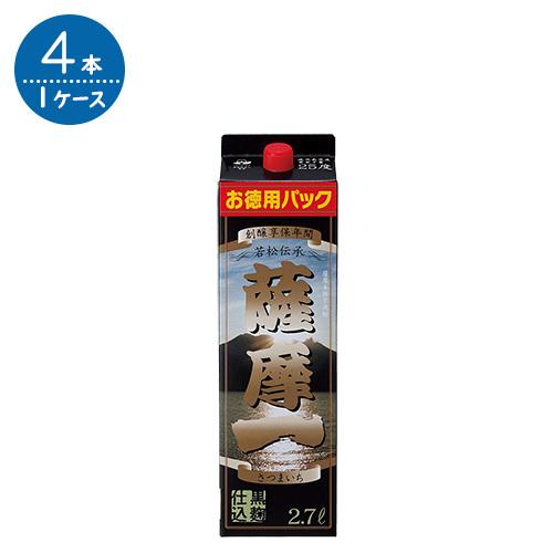 薩摩一（さつまいち） 芋 25° 2.7Lパック×4本 :c216807:なんでも酒や