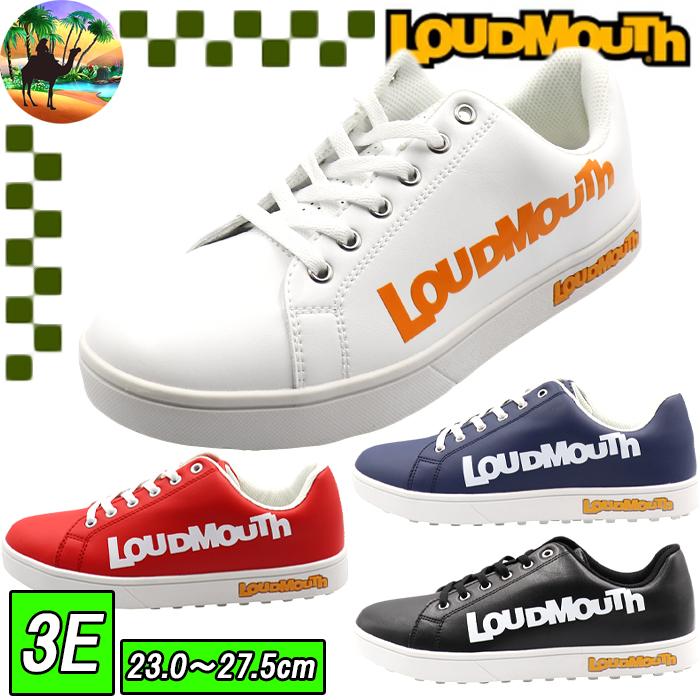LM-GS0004　ラウドマウス　メンズ スパイクレス　レディース スパイクレス　ゴルフ シューズ　カジュアル　キャンバス地　Loudmouth LOUDMOUTH（ラウドマウスゴルフ） 【ウィンターセール開催中】LM