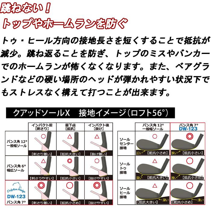 【スプリングセール開催中】DW-123　クロム　キャスコ　ドルフィンウェッジ　レディース　シルバー　ゴルフクラブ　_5