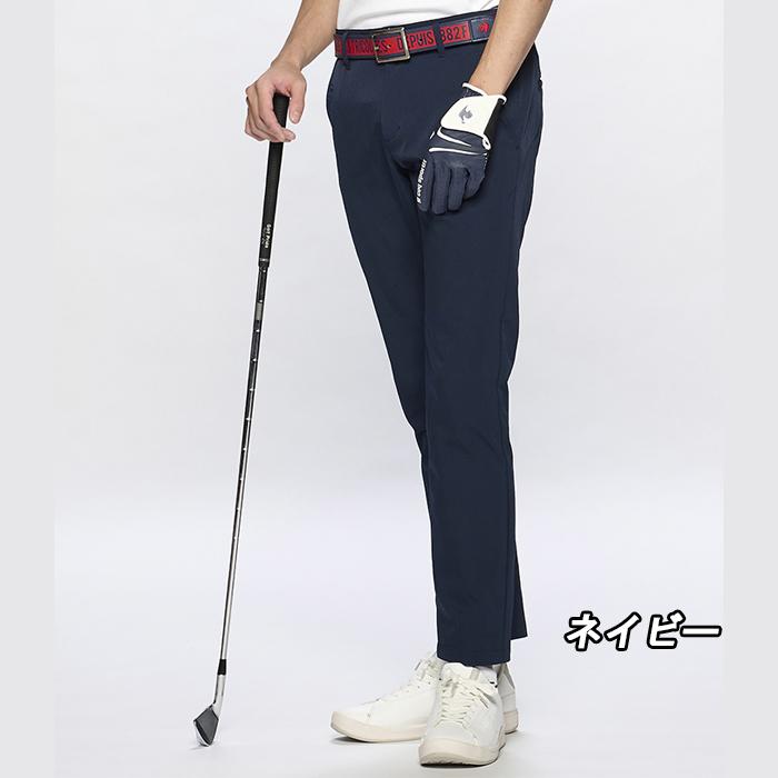 【全品5％引きクーポン有り5/10まで】QGMXJD01　ルコック　9分丈 スラックス パンツ　ゴルフウェア　｜kakuyasugolf｜05