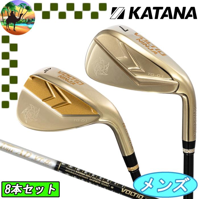 KATANA GOLF ボルティオ ニンジャ TG-01 8本セット アイアンセット 