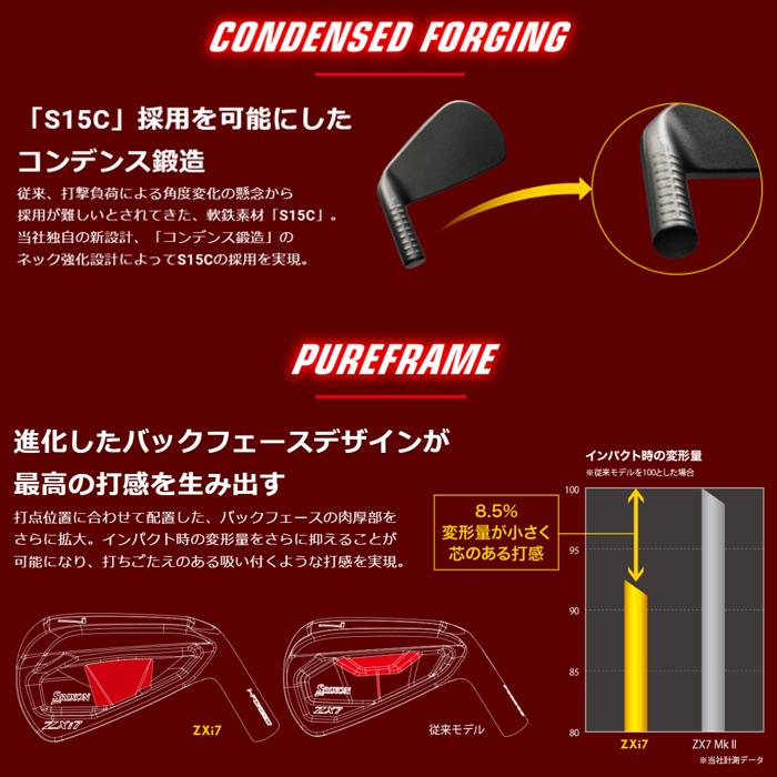 SRIXON 【サマーセール開催中】 スリクソン Zxi 7 6本セット NS-MODUS3
