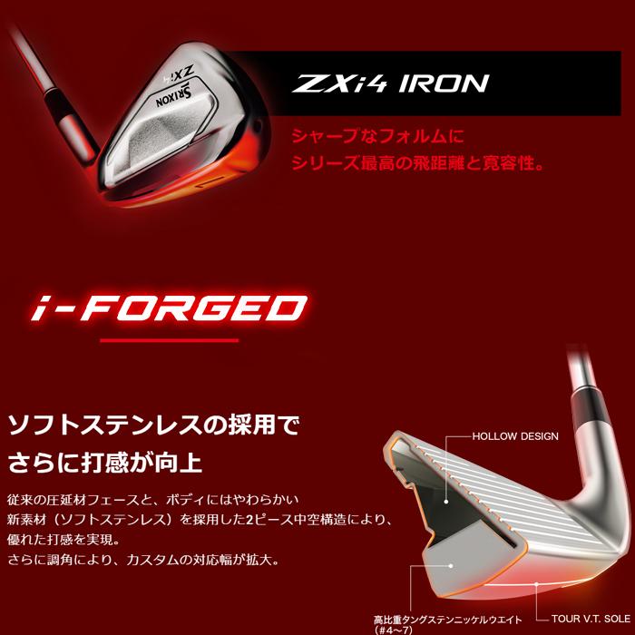 スプリングセール開催中】スリクソン Zxi 4 単品アイアン N.S.PRO