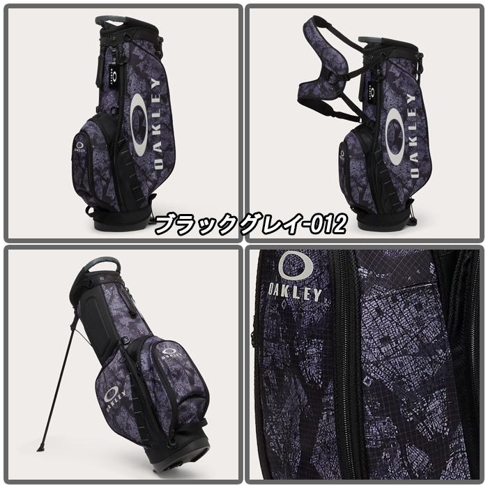 Oakley スタンドバッグ ダークグレー/ブラック オークリー ゴルフ スタンド キャディバッグ 9.5型 OAKLEY STAND 18.0