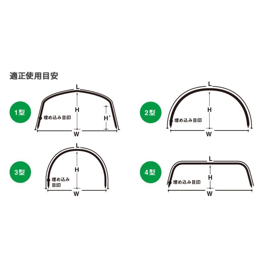 法人宛限定 トンネル支柱 11mm×2100mm 500本 1型/2型/3型/4型｜kakuyasunouenn｜03